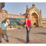 Bidita Bag Instagram - #pridemonth #loveislove It takes a lot of effort to make a picture look perfect 😁🌈 Backstage: Labkush Sahis Photo and 🌈 stole: @artistrybyashish #Lucknow #lucknowrumigate #throwbackthursday #2019