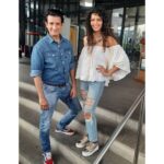 Bidita Bag Instagram - #FaujiCalling promotional tour #Kolkata. #RippedJeans 😁