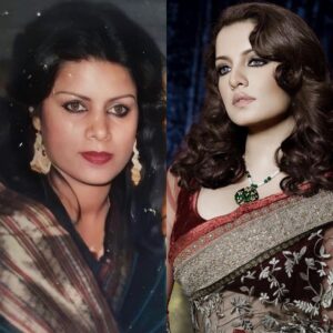 Celina Jaitly Instagram - My mother on the left Dr Meeta Jaitly, effortlessly beautiful after only 10 minutes infront of a mirror for an army party with my dad meanwhile me on the right hand side after 4 hours of hair, make up and photography by India’s leading  still do not come close even an inch to her  flawless penetrating aura… Her simple beauty. Ma’s  pic may appear retouched but it’s not … It was damaged by water hence it was restored in parts. 

I miss her so much…. Wherever she is I hope she remembers me and knows that I think of her …. Every minute and every day …. 

#missyoumom #momanddaughter #mominheaven #celina #celinajaitly #celinajaitley #bollywood #missuniverso #missindia #missuniverse