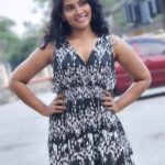 Dhivya Duraisamy Instagram - 🖤 Costume @radzstylism