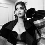 Diana Penty Instagram - When life gets blurry, adjust your focus. Or don’t ☺️ Outfit: @saakshakinni Bag: @celine @myalmari_ Styling: @namitaalexander Glam: @shraddhamishra8 Shot by: @shivamguptaphotography