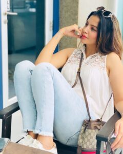 Diksha Panth Instagram - You become very dangerous when you learn how to control your feelings😎 #love  #peace #loyalty #berealbetrue #deekshapanth #follow