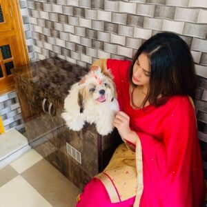Diksha Panth Instagram - Rakhi 2020😇 #love #peace #loyalty #berealbetrue #deekshapanth
