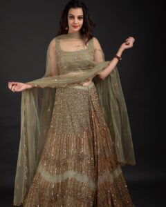 Diksha Panth Instagram - A calm and modest life brings more happiness☺️ #love #peace #loyalty #berealbetrue #deekshapanth 
Outfit : @arka_by_divya_kanigalupula 
PC : @satishyalamarthi
