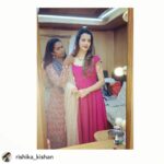 Diksha Panth Instagram - Posted @withrepost • @rishika_kishan Designed and styled for dis beautiful soul 🥰 @dikshapanth ♥️