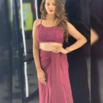Diksha Panth Instagram - Confidence is not they will like me, Confidence is I’ll be fine if they dont😎 #love #peace #loyalty #berealbetrue #deekshapanth #swipeleft #follow Outfit: @arka_by_divya_kanigalupula MUA : @sareo_mua