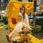 Diksha Panth Instagram - Your vibe becomes more attractive when you choose to be real❣️ Be True Be wild Be Happy 🧿 PC 📸 : @avamsee Styling : @divya_kanigelupula #udaipurdiaries #anusun #explore #explorepage #exploremore #trending #trend #instagram #instagood #instadaily #instafood #instamood #ethinicwear #southindianlook #keralakutty #destinationwedding #haldiceremony #instamoment #instafashion #hyderabad #dikshapanth #deekshapanth #dikshapantth Radisson Blu Udaipur Palace Resort and Spa