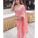 Diksha Panth Instagram - There’s no hiding from your SOUL MATE : they will find you, You will fall and they will stay♥️ #love #soulmate #truelove #loyalty Beautiful saree @arka_by_divya_kanigalupula ♥️ Shubham Convention Hall A/c