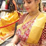 Diksha Panth Instagram - Inframe:@dikshapanth Styled:@navneeth_bhansali Saree:@mangalagowrisilks Begumpet
