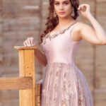 Diksha Panth Instagram - I deserve the world, so I am giving it to myself♥️ PC 📸 @koolsoumo Outfit👗@design.cottage MUA 💄@make_over_by_teju/ @makeupstories_by_sameera Shoot Assisted by💡 @seshpakala BTS🎥 @jaideepsonaphotography Studio Rangasthalam