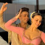 Elli AvrRam Instagram - A pure pleasure to have got an opportunity to perform with you @kumar1sharma 🌸🙏 Thank you for believing in me and pushing me to learn this choreography with Krishna ji’s blessings🦋. And lots of love to @missindiaorg for wanting me to perform Kathak! (I finally got to do what I fell in love with)🌸🙏 Thank you to everyone who showered so much of love🙇🏻‍♀️🌸!!! Grateful from the bottom of my heart!!! Thank you @ziaulhaque for 📽️ #femina #missindia #awards #2023 #kathak #fusion #naatunaatu #bollywood #india #livingmybestlife #gratitude #krishna #ji #love #light #blessings #ElliAvrRam #yourstruly