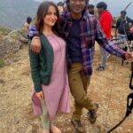 Elli AvrRam Instagram - Happy birthday @dhanushkraja ❤️ It was always my dream to work with you, and it came true!!! Thank you for being so kind, down to earth, and especially for supporting and guiding me like a great co-star, during the shoot of Naane Varuvean💐🙏 Forever grateful! Bless you D✨ (Ps. I hope one day we’ll do a dance number too😜) Hihi #happybirthday #dhanush #naanevaruven #yourstruly #elliavrram