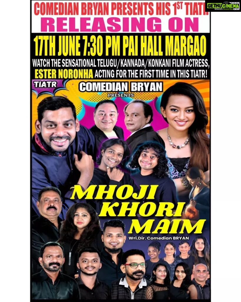 Ester Noronha Instagram - I can't keep calm anymore coz this is happening!!! 🥳🥳🥳 No matter where I've been or what I've been doing, my KONKANI stage and my "mogal" Konkani audience is what I'll always LOVE and MISS THE MOST coz it's HOME! ❤ Can't tell how excited and happy I am to be back after all these days my dear Goenkars. Let's do this yet again! 😎 Viva Konkani! Viva Goa! Mog Assum 🤗🥰 @fernandesbrian3632022 @benz_fernz_productions #cantkeepcalm #superexcited #superhappy #konkani #tiatr #theatre #drama #stage #acting #singing #home #backhome #imback #goa #missedyou #letsdothisagain #letsdothis #yippee #cantwait #vivakonkani #vivagoa #viva #longlive #Godbless #muchlove Goa, India