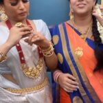 Farina Azad Instagram – Vada garba dosa garba with the women herself! 
@radha.s.k