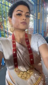 Farina Azad Instagram - Outfit @ravikkai_selai 
Accessories @ravikkai_selai