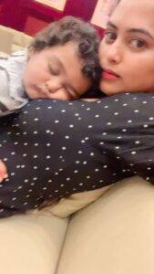 Farina Azad Instagram - I never knew I had this super power of being a MOTHER !! 
Very happy mother’s day to all the wonderful mother’s out there!