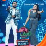 Farina Azad Instagram - Don't Miss It Guys...!!!🔥💯 Takkar Takkar | Every Sunday at 8.30pm. #RjVijay #Farina #TakkarTakkar #ZeeStars #NewShow #ZeeTamil