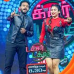 Farina Azad Instagram - Fun Night-ku Ready aah..!! 🔥 Takkar Takkar | Today at 8.30pm. #RjVijay #Farina #TakkarTakkar #NewShow #ZeeTamil