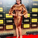 Farina Azad Instagram - Very happy to be a part of SIIMA 2023 @siimawards Outfit @s_seaming_store