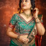 Farina Azad Instagram – Mua @jay_makeup_artist_ 
Outfit @mokshe_rental_destination 
Photography @adk_karthik 
Jewellery @jewelhub_chennai