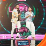 Farina Azad Instagram - Konjam Game-uh Neraya Fun-uh...!!!🔥🕺🏻 Takkar Takkar | August 13, Coming Sunday at 8.30pm. #Farina #RjVijay #TakkarTakkar #NewShow #ZeeTamil