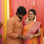 Gayathri Yuvraaj Instagram - Days are looking so beautiful 💕 oh this is what something called as Bliss ? Feeling it fully 💕 #5months #motherhood #feelingblessed 🫄