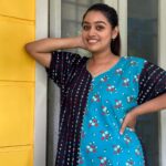 Gayathri Yuvraaj Instagram - Life is so beautiful when you give a pause and watch it 💕 Feeling comfortable standing in a place where I’m happy and in this comfortable nightwear from @ramcollection76 📸 @yuvi_smart