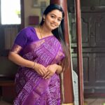 Gayathri Yuvraaj Instagram - 💜 @wear_n_shine.collection