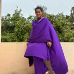 Gayathri Yuvraaj Instagram - 💜💜 👗 @_fabern