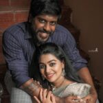 Gayathri Yuvraaj Instagram - My hero😍 No words to describe how much I love you.You are a joy of my heart, treasure of my soul. My strength,My life ,My world , My everything you bring so much happiness. I thank God every day for giving you to me and making my life so meaningful... Wishing you a very very Happy birthday Mrpattu❤️ @yuvi_smart love you lots 🥳💕💕 Saree @feministshopping 📸 @swetha22_photography Jewels @keerti_art_jewelry