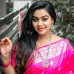 Gayathri Yuvraaj Instagram - 💕💕 MAUH : myself 🤗 Saree : @trendies_attire Hairstyle : @fjmakeover31 Shot by : @swetha22_photography