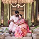 Gayathri Yuvraaj Instagram - Feeling the special moments of parenthood ❤️❤️ We thank each and every soul who showed your love and support for this special day ❤️🤰👨‍👩‍👧‍👦 Decor and setup by @purpletreeprojects Shot by @oncemore.photography Makeup artist @profile_makeover Hair stylist @mani_stylist_ Yuvi makeover @chella_hair_makeup Saree from @pachaiyappas_silks Yuvi wardrobe designer @shahid_7creations Material @sreekamakshisilk Jewellery @new_ideas_fashions Blouse and saree designed by @tweety_threads Florals @blossom_bridal_flowers Mehendi @aravinth_mehendi_makeup Event directors @yuvi_smart & @savitha_prakash from @purpletreeprojects #babyshowers #blessings #happyfamily