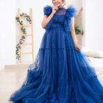 Gayathri Yuvraaj Instagram - Every woman is a queen, and we all have different things to offer!! 🦋🦋 Makeup @profile_makeover Hairstyle @mani_stylist Photographer @dilipkumar_photography Jewel @new_idea_fashion Dress & location @artista_propshop
