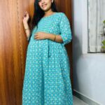 Gayathri Yuvraaj Instagram - 🦋 feeding Kurti @ammufashions2023