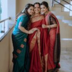 Gopika Anil Instagram - . Amma ♥️ @beena_anil1 📸 @adithyan_photography_ @blackpaper_weddingphotography 💄@azhak.makeover Jewellery @jewellish_rental_jewels