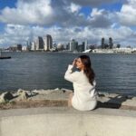 Harnaaz Kaur Sandhu Instagram - Peace begins with a smile… Los Angeles, California