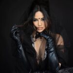 Harnaaz Kaur Sandhu Instagram - It’s always dark before the storm…Here i come @fadilberishaphotography @tore___mua @hairbyshqipe New York, New York