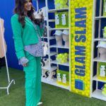 Harnaaz Kaur Sandhu Instagram - Go green!✨ @img_official @onlocationexp @nyfw @missuniverse Styled by @meemmap @wightelephant @pixiemarket New York City, N.Y.