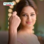 Harnaaz Kaur Sandhu Instagram - Very happy & excited to have been signed as the official brand ambassador for Nature’s Essence, a deep rooted Indian skincare brand with a heritage of 20+ years.This association is very close to my heart as the brand enables women to look and feel beautiful, which instils confidence in them to chase their dreams and shine in the world, quite similar to my Journey to the Crown ❤ Watch this campaign break on the Indian Television on the 30th May’22 @naturesessenceofficial @missuniverse