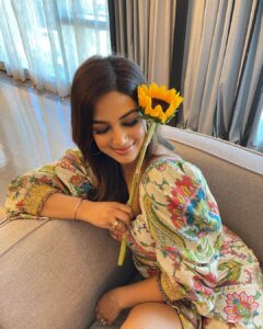 Harnaaz Kaur Sandhu Instagram - Such a blessed day in Philippines ❤️🇵🇭
@missuniverse 
Styled by @bharatg18 
Dress @rannagill
