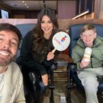Harnaaz Kaur Sandhu Instagram - So Thankful to @smiletrain for giving me this great opportunity for being the flag captain of @ny_islanders Huge shoutout to everyone who helped us to raise funds for @smiletrain ✨❤️ Love and Respect 🙏🏻 @missuniverse Wearing @rockystar100 @rockystarofficial Earrings by @isharya