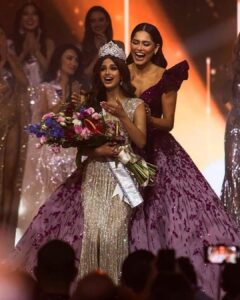 Harnaaz Kaur Sandhu Instagram - Grateful! 🙏🏻❤️

I am still processing the fact that We did it! I’ve done my nation proud!🇮🇳 

And I am so excited for my new journey as Miss Universe 2021 with @missuniverse organization.❤️

I can’t explain in words how grateful I am to @realpaulashugart for believing in me, @andreamezamx to be the perfect inspiration & support throughout my journey, and last but not the least my whole Miss Universe Team for an incredible job they’re doing in for the search of diamonds! 💎✨Like you got me! 😉

Dreams do come true! 💯 
Thank you so much each and everyone who believed in me, who prayed for me. Your wishes means world to me. 🙏🏻 

Along with this title “Miss Universe 2021” comes responsibility and I promise to be the best one! 

Love You Universe ❤️