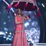 Harnaaz Kaur Sandhu Instagram - This is for you India! ❤️🇮🇳 Fashion Director @bharatg18 Outfit @abhinavmishra_ Jewellery @curiocottagejewelry Custom made Umbrella by @rezachirag @missdivaorg @missuniverse @timestalent #HarnaazSandhu #LIVAMissDivaUniverse2021 #MissUniverse2021 #MissUniverseIndia #MissUniverse #MissIndia #MU2021 #India