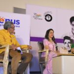 Hema Malini Instagram - On the occasion of Dev Anand's centenary on 26th of September there were celebrations held all over India. I attended The evergreen Dev Anand Society's event in Jaipur which was held at the Raj Mandir theatre. This fan club organised the event in a grand way. It was wonderful to watch how Dev Saab's fan following remains steady even after so many years. There were those who dressed up like him and there were those who sang his songs. it was a mega celebration. #devanand #birthcentenary #event #jaipur #devanandsociety