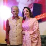 Hema Malini Instagram - “Galloping Decades” was successfully launched at the Constitution Club yday. All the invitees came for the occasion and appreciated the event. #gallopingdecades #booklaunch #delhi #constitutionclubofindia