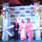 Hema Malini Instagram - It s a pleasure to attend launch of Kuhl stylish fans.Congratulations Kent RO and Mahesh Ji.With Kuhl Stylish energy efficient Fans, we will be saving electricity and adding style to your home. Time to change old Fans to energy efficient Kuhl Fans and help to ease climate change. outfit: @warpnweftbysagrikarai jewels: @minerali_store styled by: @kareenparwani style team: @suvidhijainn @tanisha7jain @ananyaakhanna #surrealparadise #kentro #kentkuhl #events