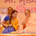 Hema Malini Instagram - Local body district Mathura election hectic campaigning by me on 26 and 27th April 2023 at Barsana, Chaumukha, Raya, Baldev, Gokul and also municipal corporation of Mathura Vrindavan for the Mayor election with Hon'ble CM Yogi ji. Campaigned extensively in ward numbers 61, 64,… #mathuraelection #electioncampaign #mayorelection