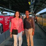 Hema Malini Instagram - I must share with all of you my unique, wonderful experience.Drove 2 hours to reach Dahisar by car, so tiring! In the eve decided I would try the metro, and OMG! What a joy it was!True, we went thro tough times during the constr, but worth it! Clean, fast & ws in Juhu in 1/2 hr💕 #mumbailife #metro #metroride #mumbaimetro #travel #travelinmetro