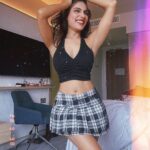 Ishita Raj Sharma Instagram - Room mirror camera.. shoot! 👆 #summersofengland Manchester, UK