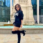 Ishita Raj Sharma Instagram - “Exploring the British Isles, one street at a time” 📸- @shresh_mua Popworld Birmingham